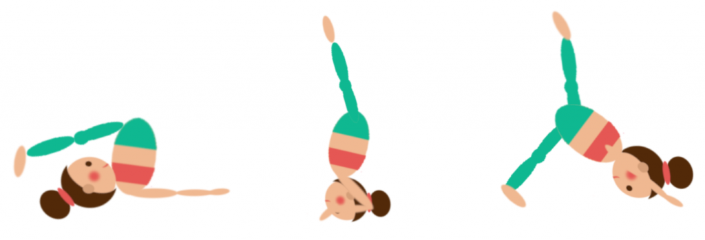 Inversion yoga pose